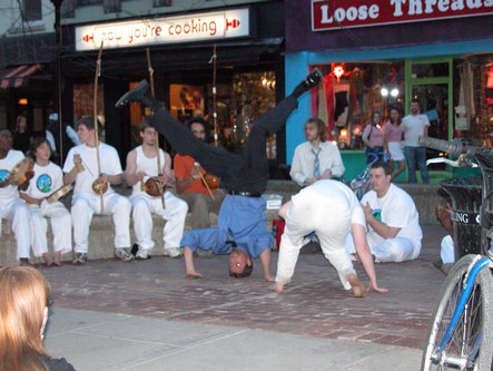 Capoeira at Ithaca Dance Day Photo courtesy of Robert Abrams