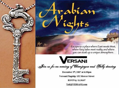 Arabian Nights An Evening of Champagne and Belly Dancing at Versani to be 